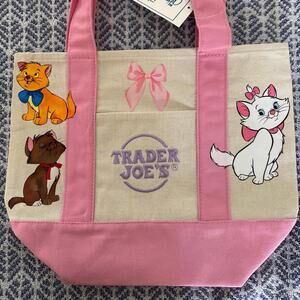 Disney Marie Toulouse &  Berlioz Aristocats Custom Made Trader Joes Mini Tote